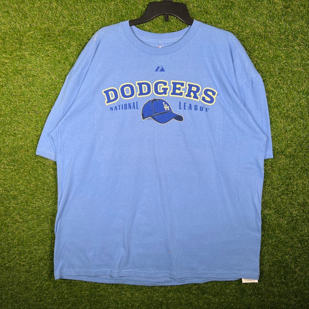 Majestic MLB Los Angeles Dodgers Cooperstown Collection Legacy T-Shirt Mens 2XL